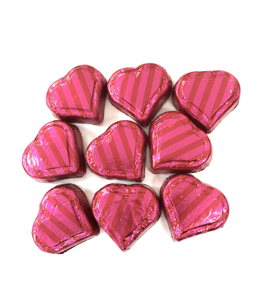 Valentine's Day Milk Chocolate Caramel Hearts